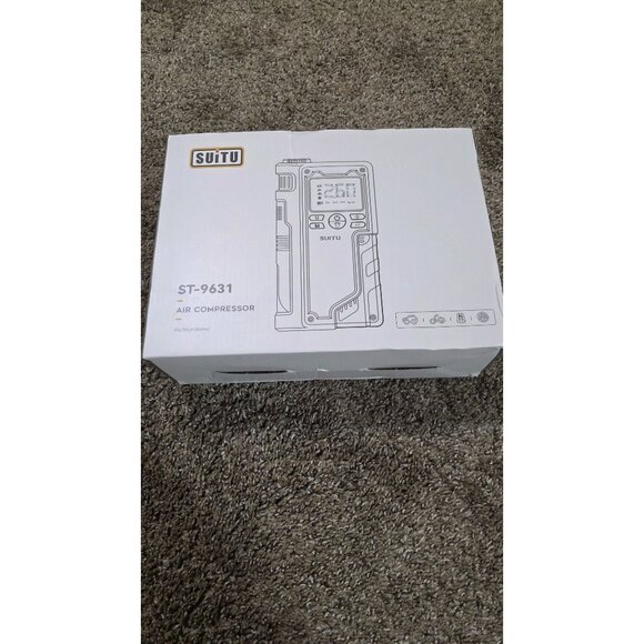 SUITU ST-9631 Pro Jump Starter with Air Compressor 20000mAh Portable Power Bank - Picture 3 of 16